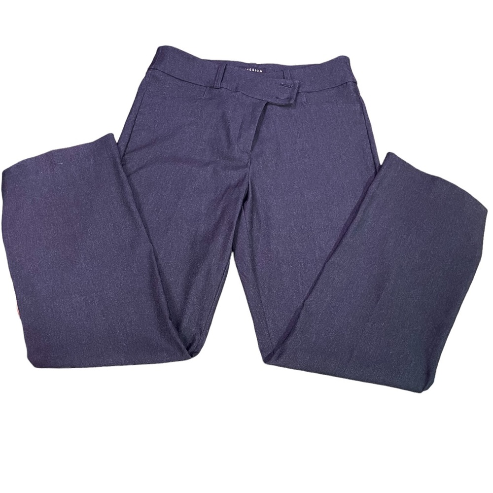 JESSICA DREAM FIT DARK CHARCOAL GREY PANTS PETITE 12P